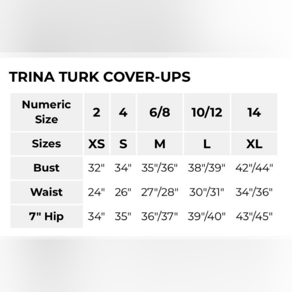 Trina Turk RAINFOREST Tunic Swim Cover up Dress - Sz. Medium NWT - Picture 7 of 8